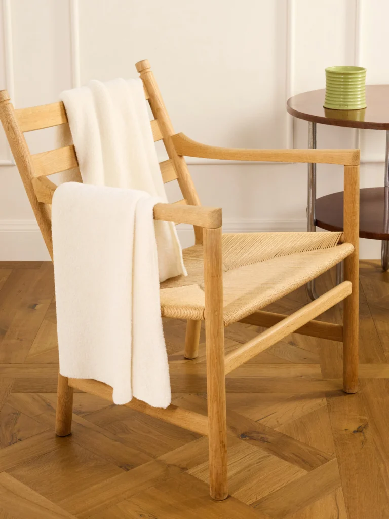 Gabriela Hearst Hallam Cashmere and Silk-blend Throw