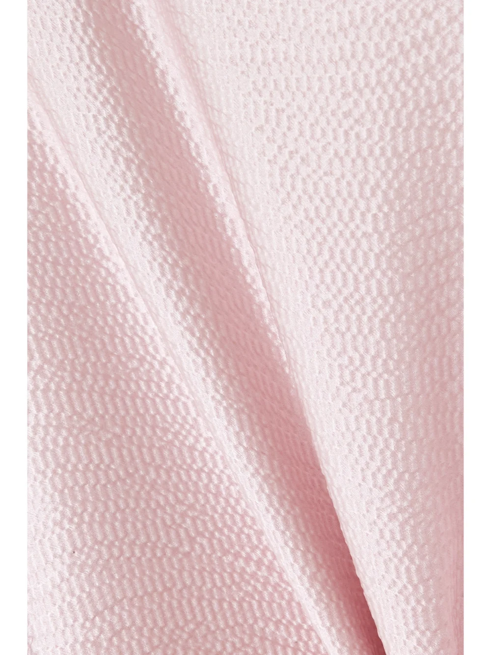 Close-up detail of the Gabriela Hearst Hunter Silk-crepon Maxi Dress