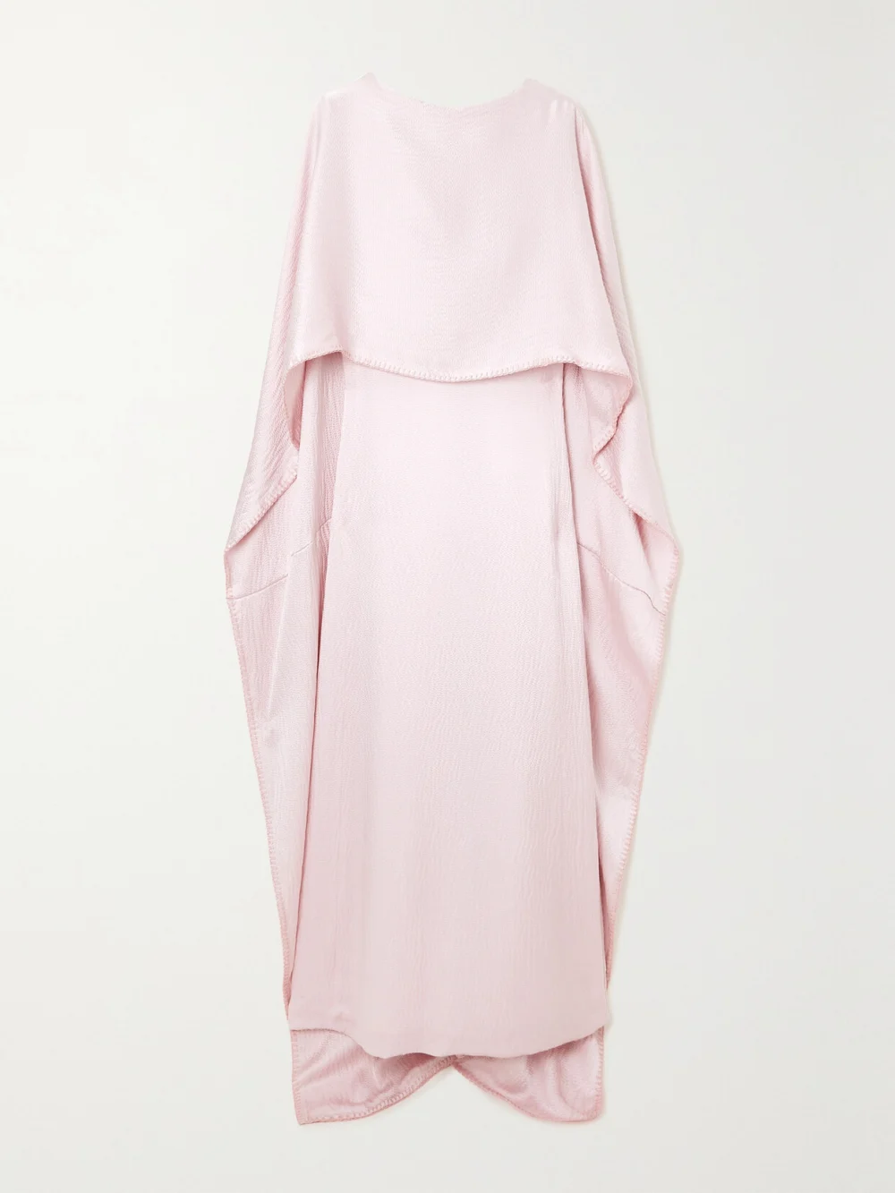 Gabriela Hearst Hunter Silk-crepon Maxi Dress in pink