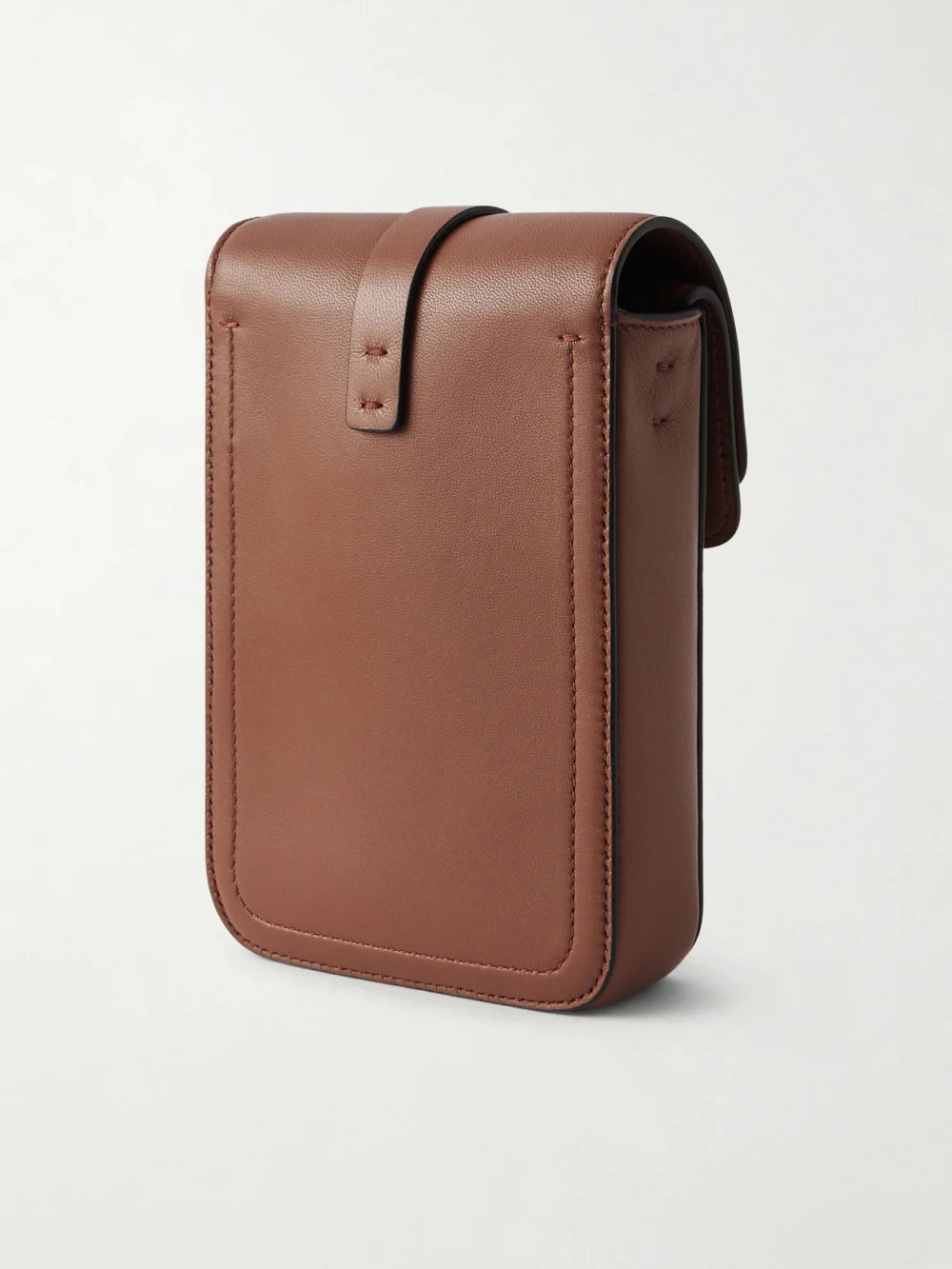 Back view of the Gabriela Hearst Leather Phone Pouch