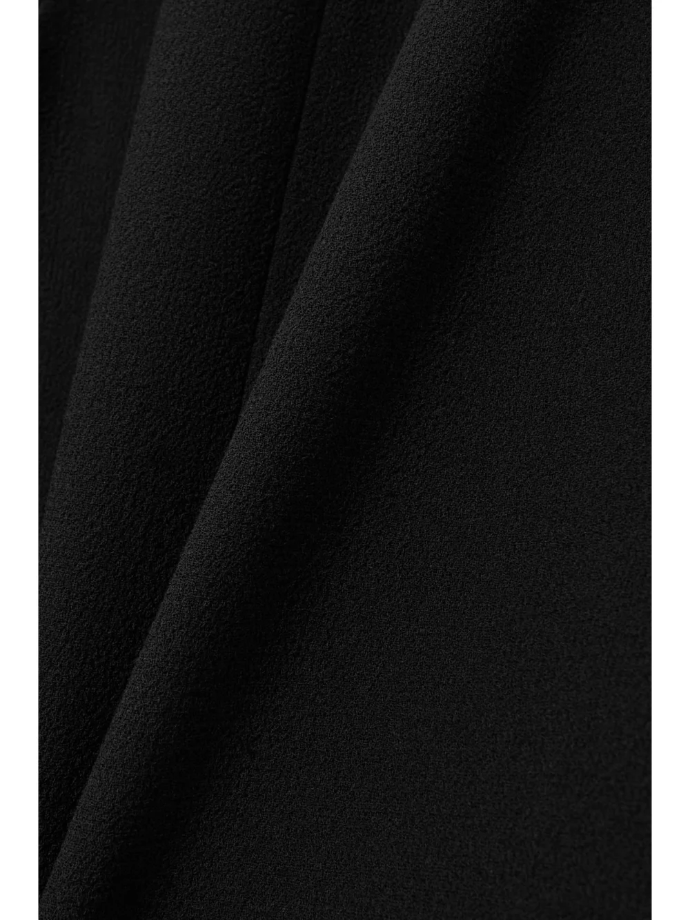 Close-up detail of the Gabriela Hearst Wool-crepe Midi Dress