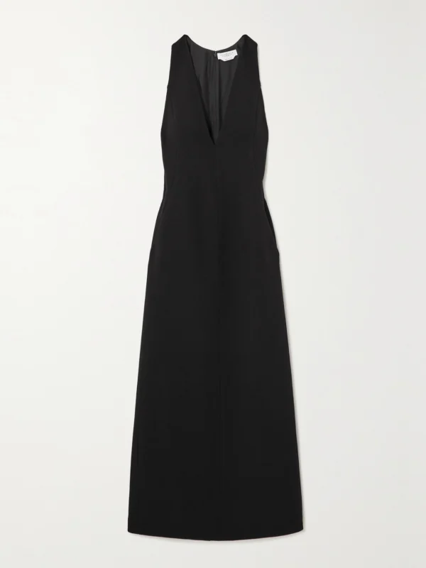Gabriela Hearst Wool-crepe Midi Dress