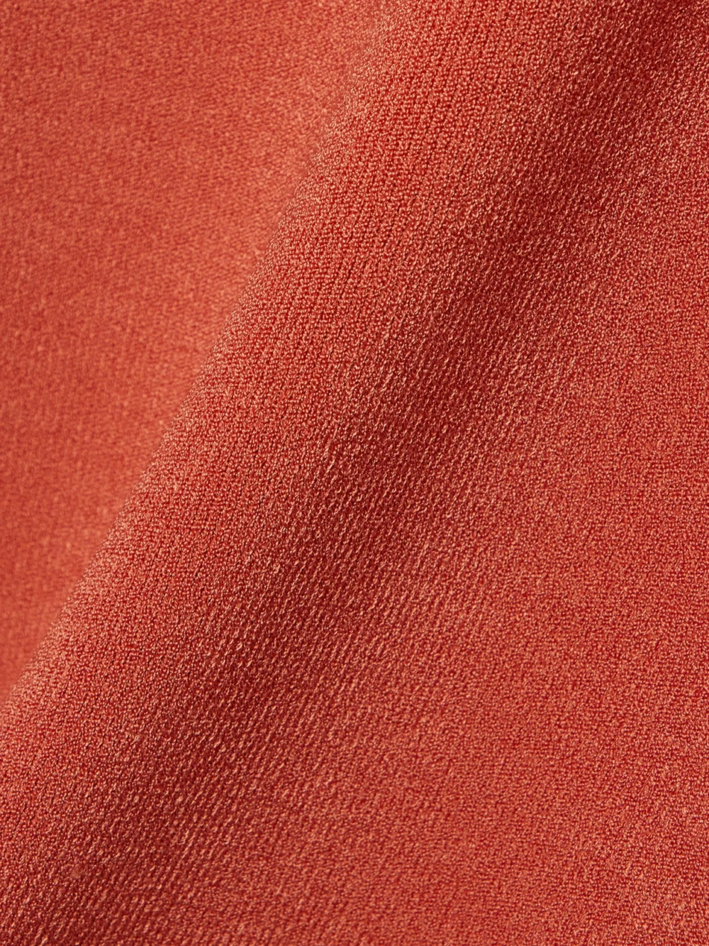 Close-up detail of the Galvan Gaia Metallic Ribbed-knit Midi Dress