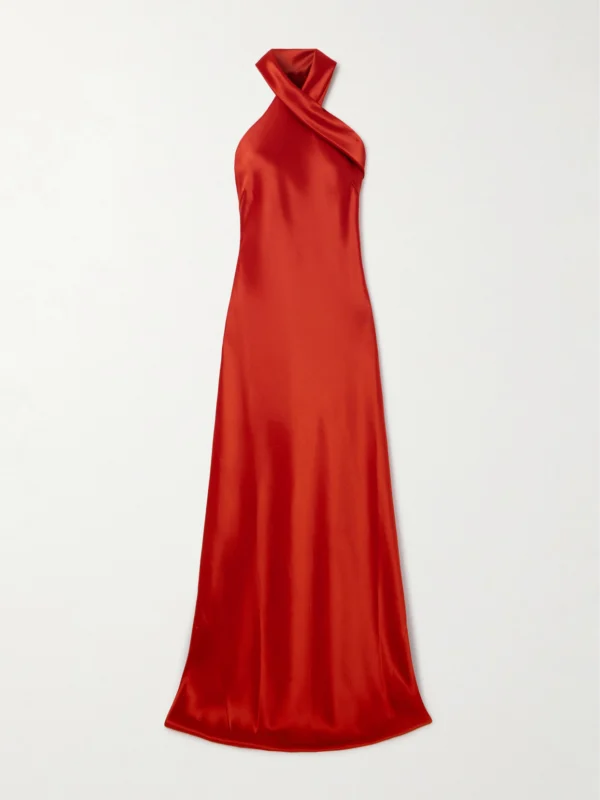 Galvan Pandora Satin Gown