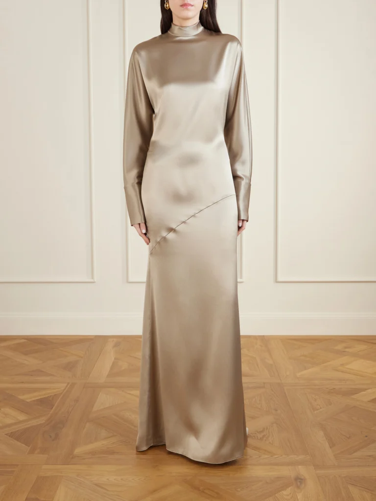 Galvan Phoenix Satin Gown