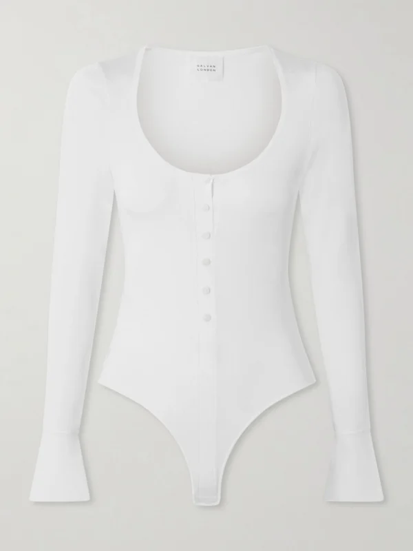 Galvan Stretch-jersey Bodysuit