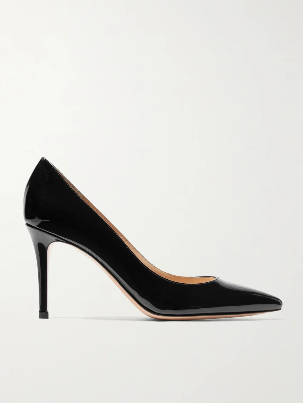 Gianvito Rossi 85 Patent-leather Pumps in black