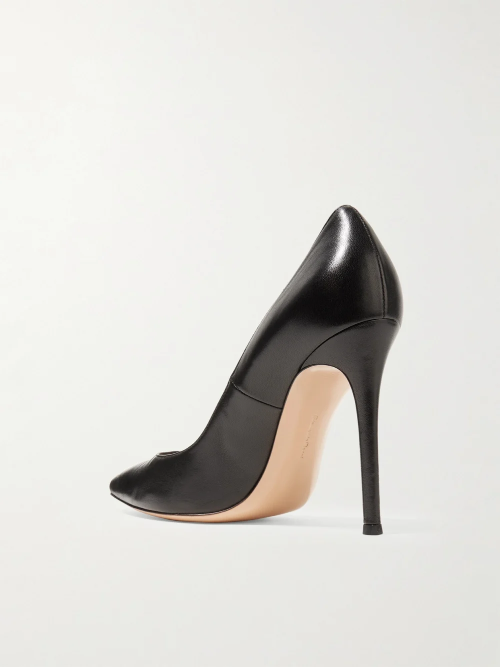 Back view of the Gianvito Rossi Gianvito 105 Leather Pumps