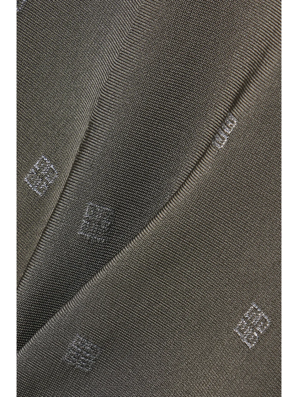 Close-up detail of the Givenchy 4g Stretch Jacquard-knit Mini Dress