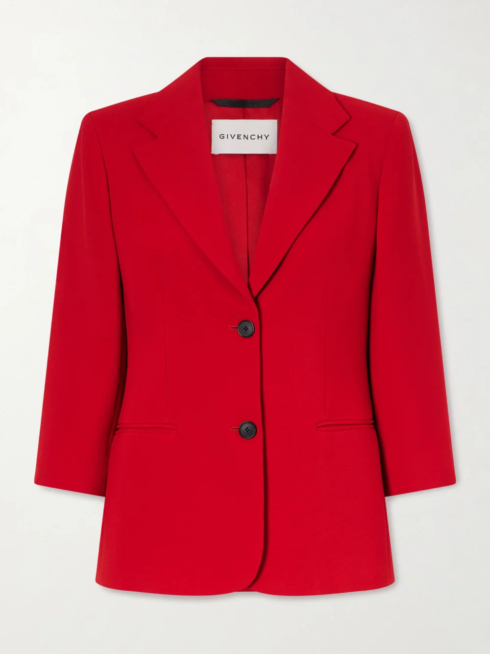Givenchy Crepe-cady Blazer in red