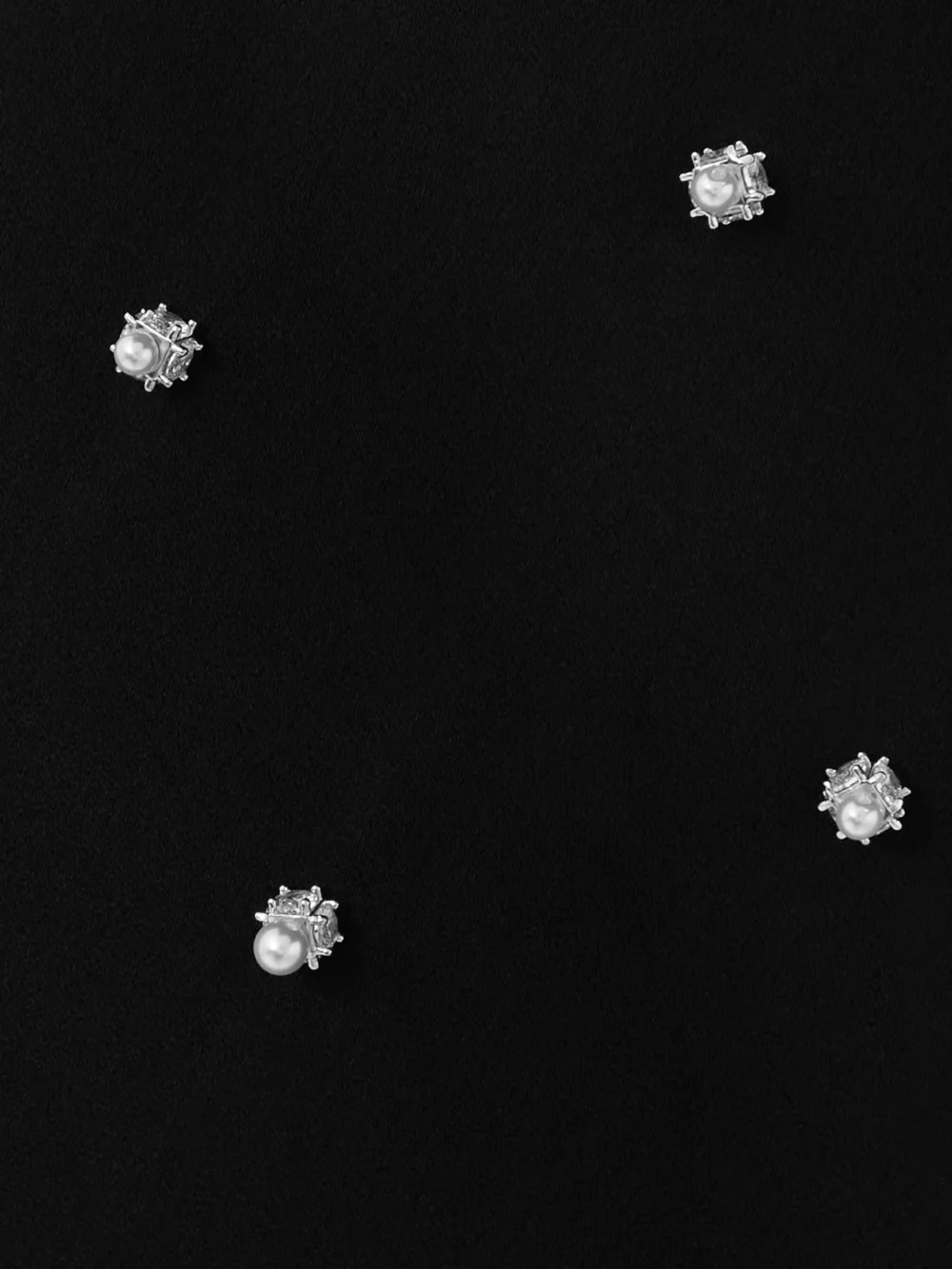 Close-up detail of the Givenchy Embellished Crepe Midi Dress