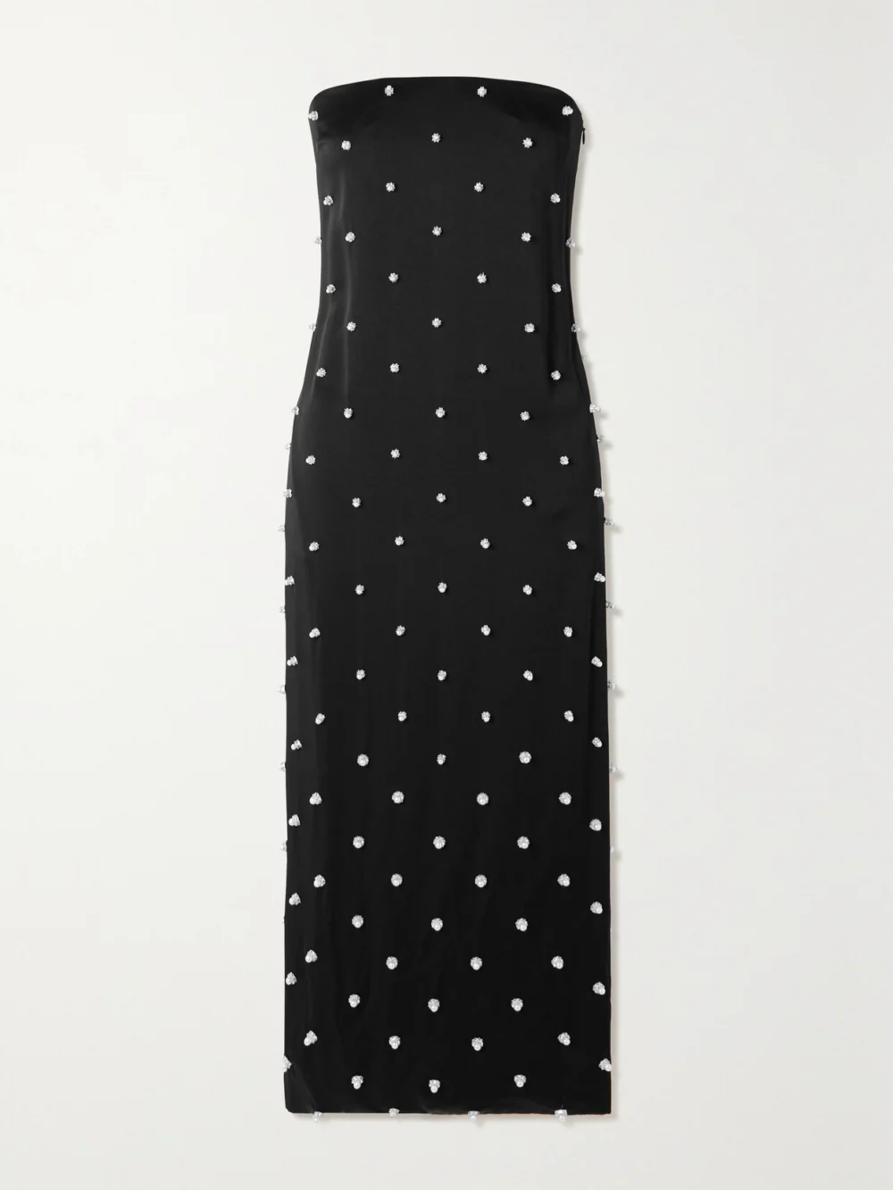 Givenchy Embellished Crepe Midi Dress in black