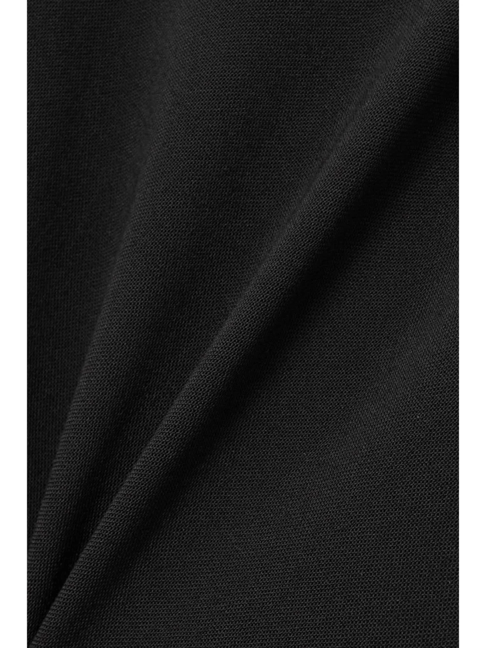 Close-up detail of the Givenchy Grain De Poudre Stretch Wool-blend Halterneck Midi Dress
