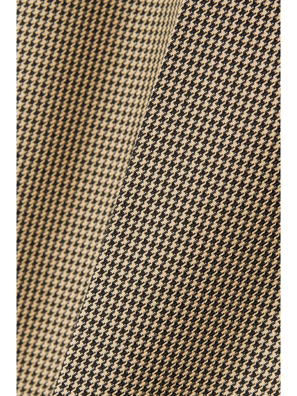 Close-up detail of the Givenchy Houndstooth Twill Tapered Pants