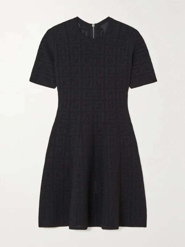 Givenchy Jacquard-knit Mini Dress