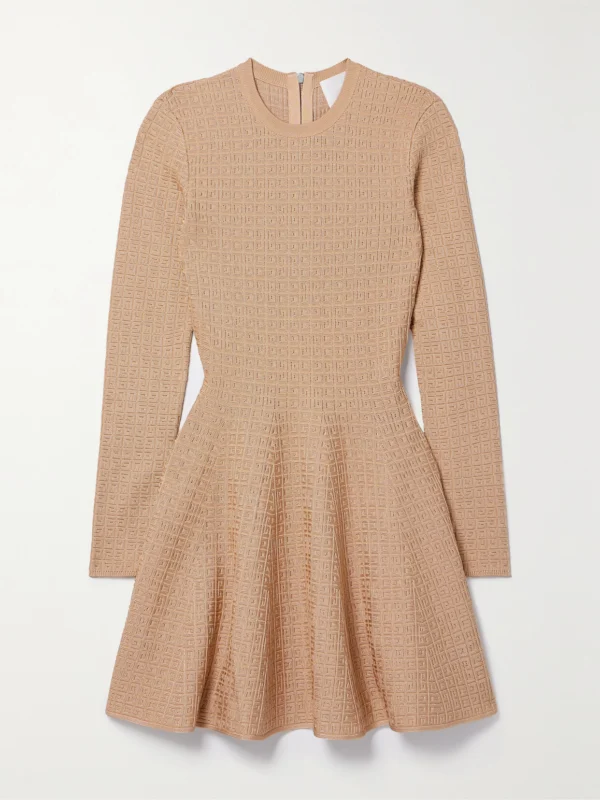 Givenchy Jacquard-knit Mini Dress