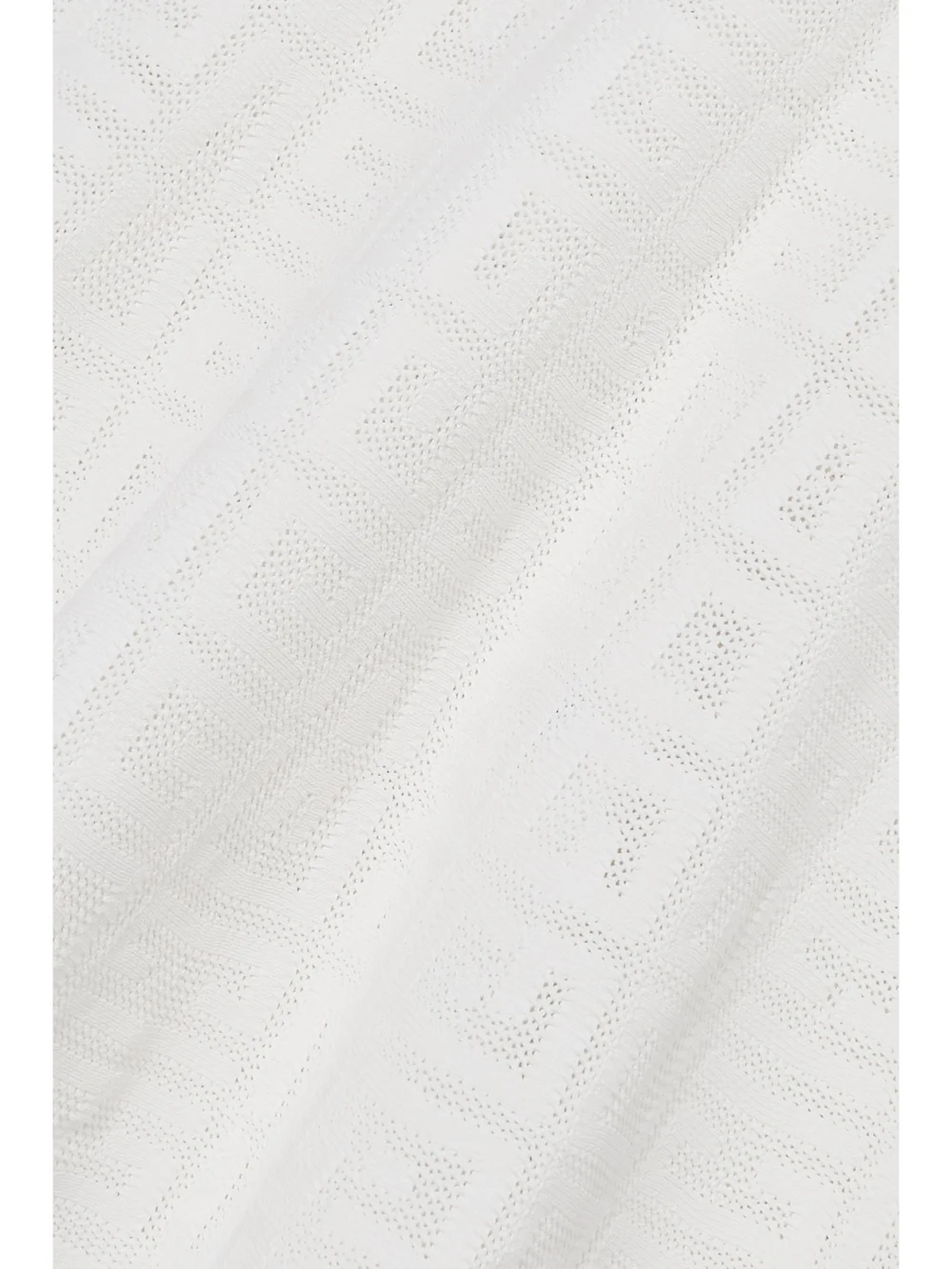 Close-up detail of the Givenchy Jacquard-knit Mini Dress