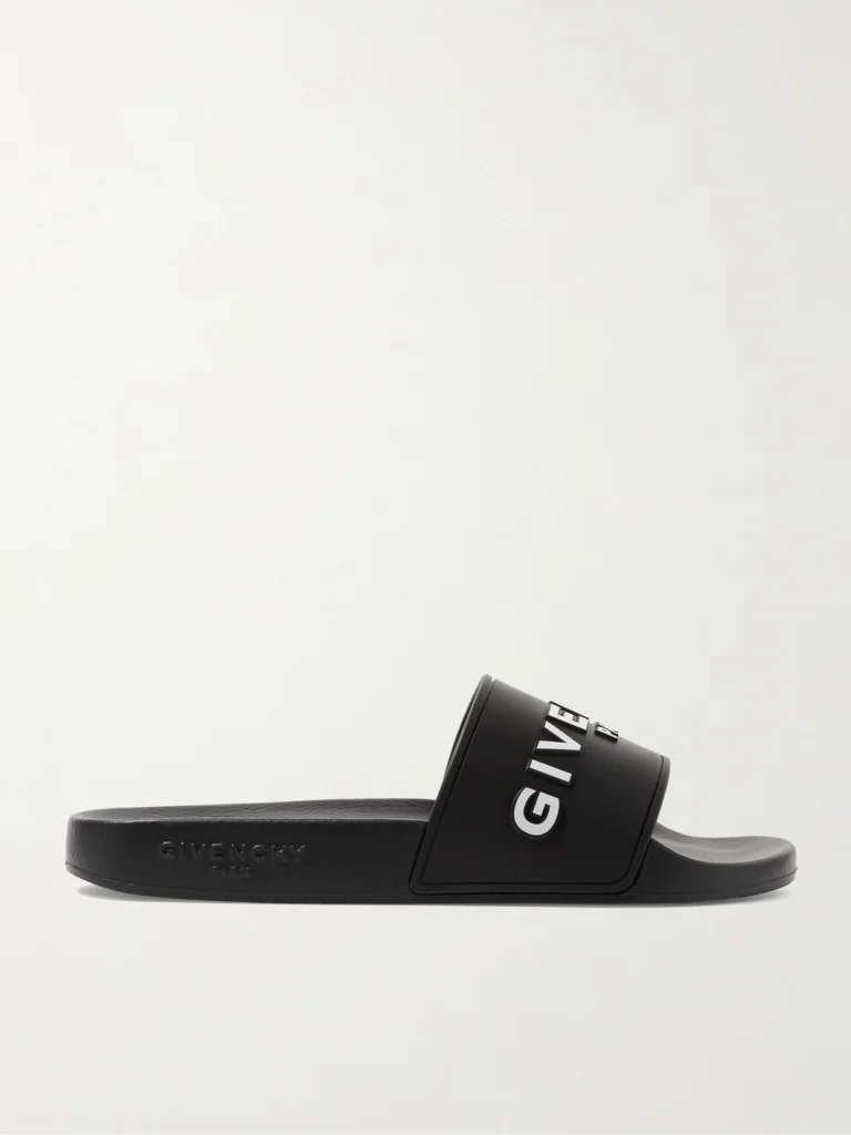 Givenchy Logo-print Rubber Slides
