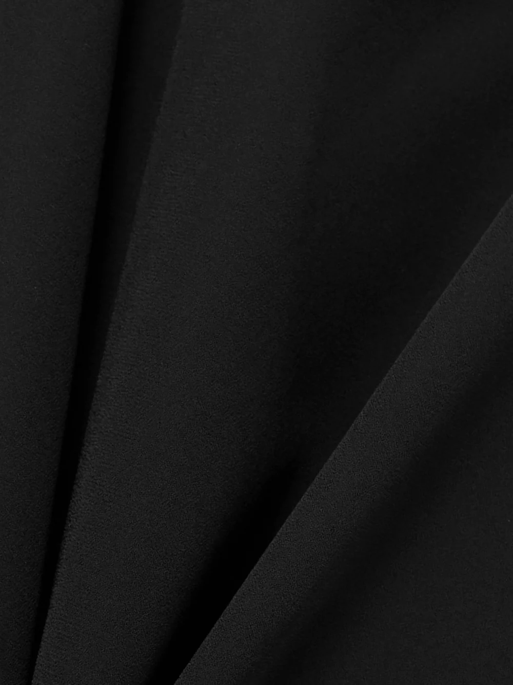 Close-up detail of the Givenchy One-shoulder Cutout Satin and Crepe Gown