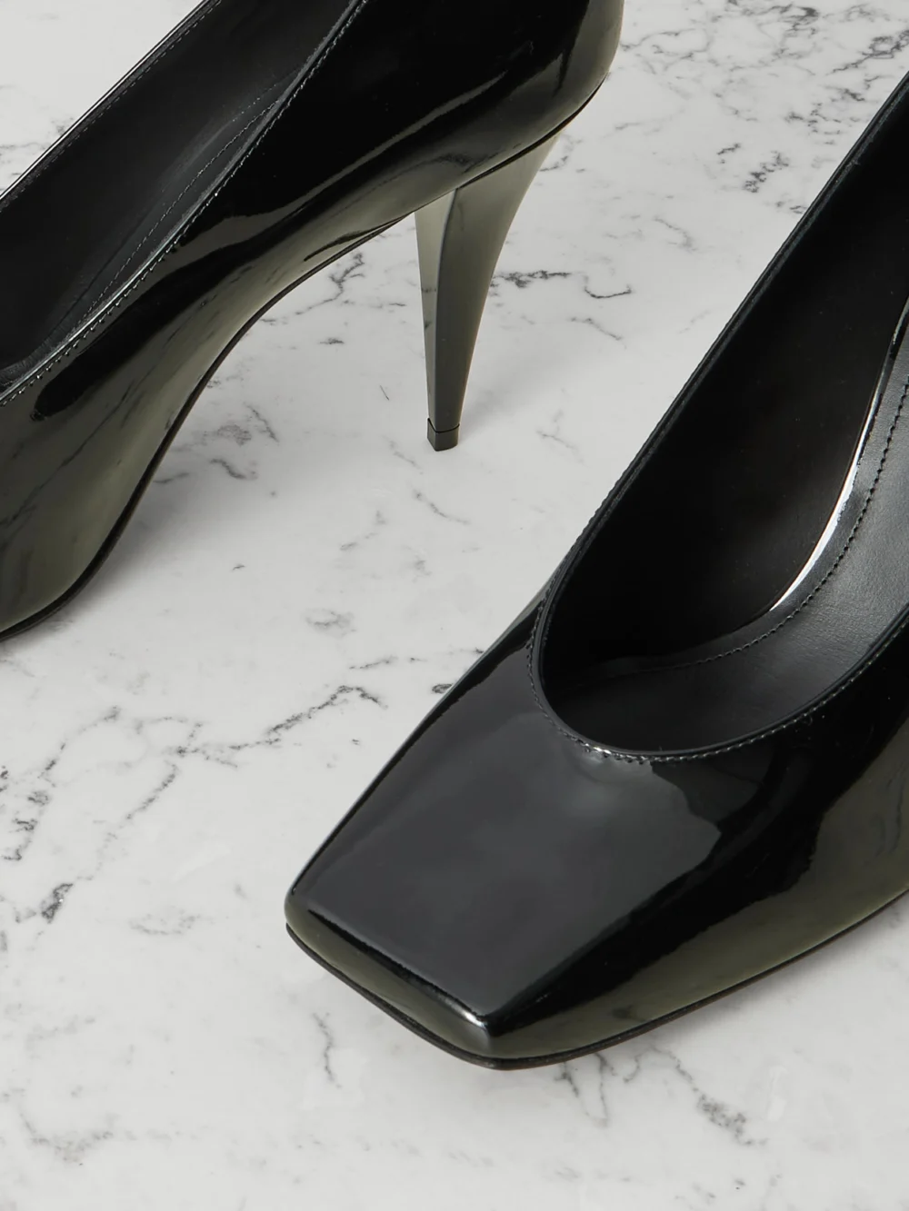 Close-up detail of the Givenchy Patent-leather Pumps