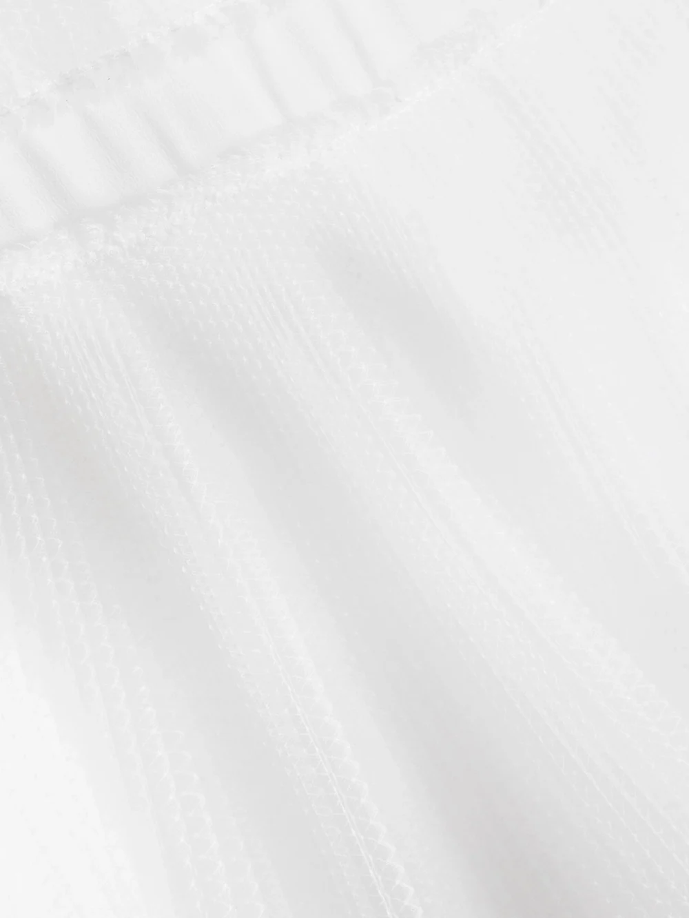 Close-up detail of the Givenchy Pleated Tulle-paneled Silk-chiffon Mini Dress
