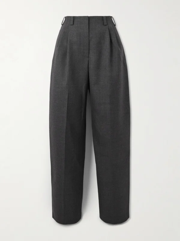Givenchy Pleated Wool Tapered Pants