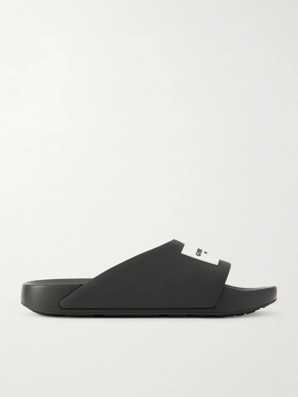 Givenchy Rubber Slides in black
