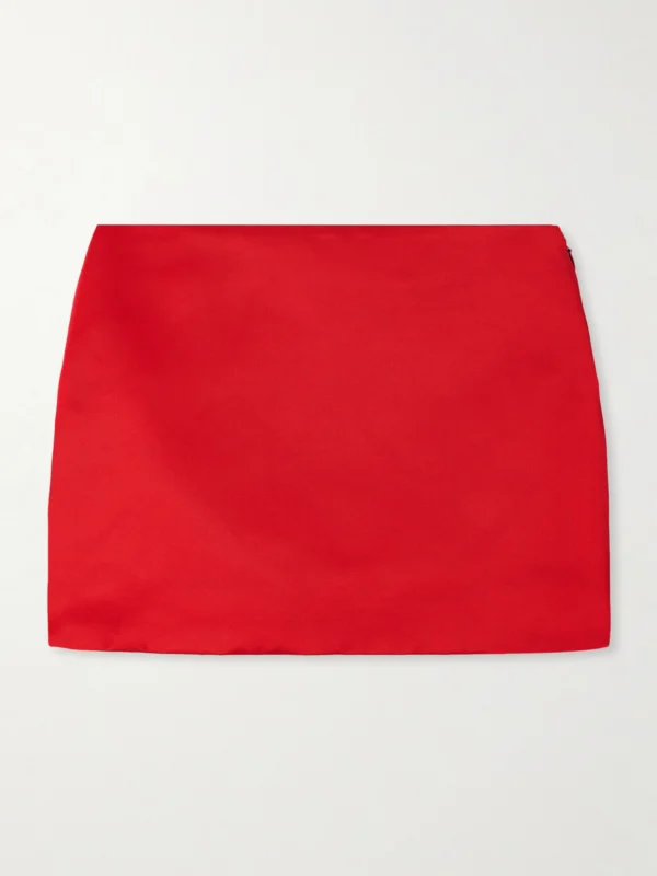 Givenchy Silk-gabardine Mini Skirt