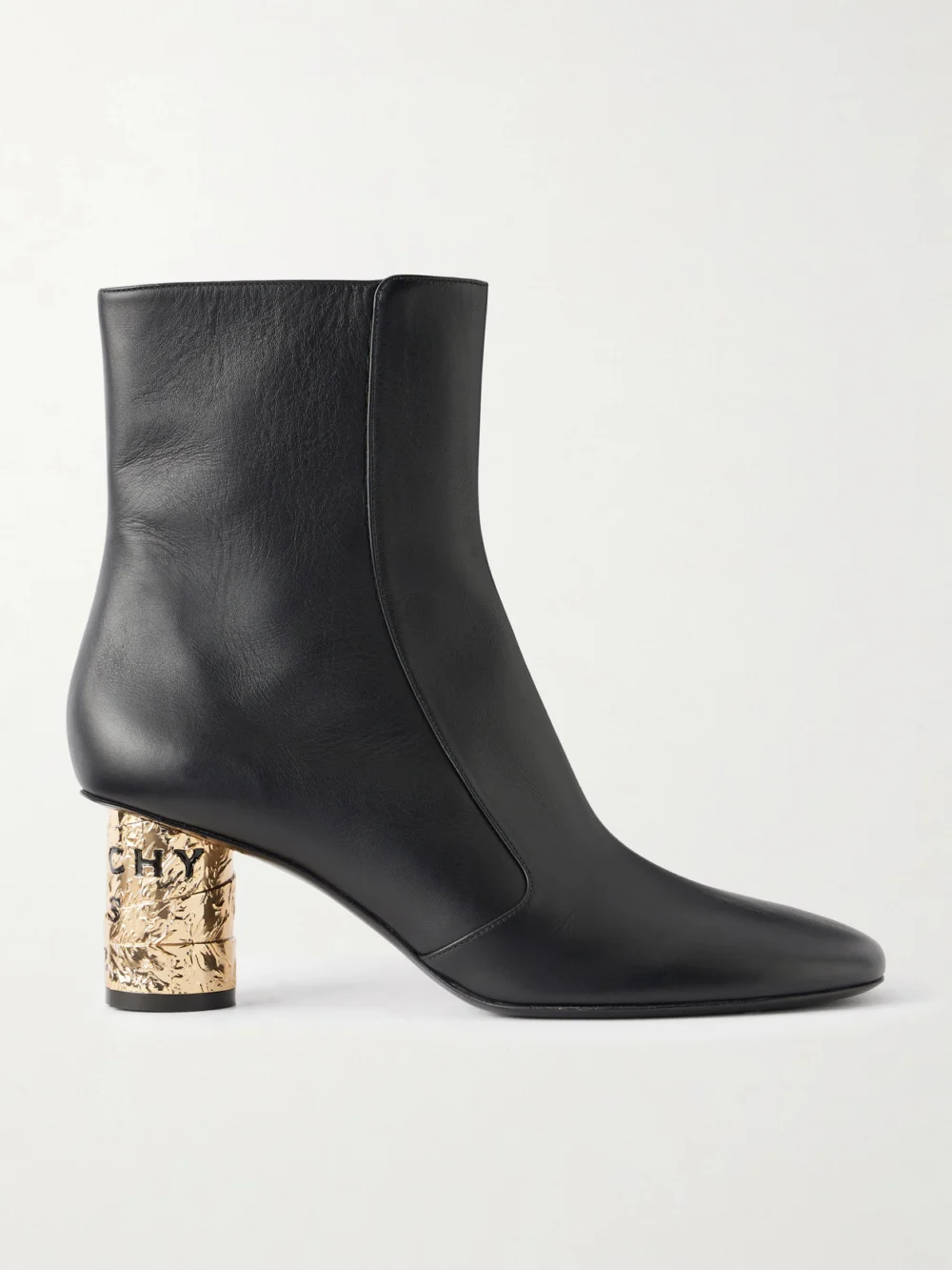 Givenchy Tape 65 Leather Ankle Boots in black