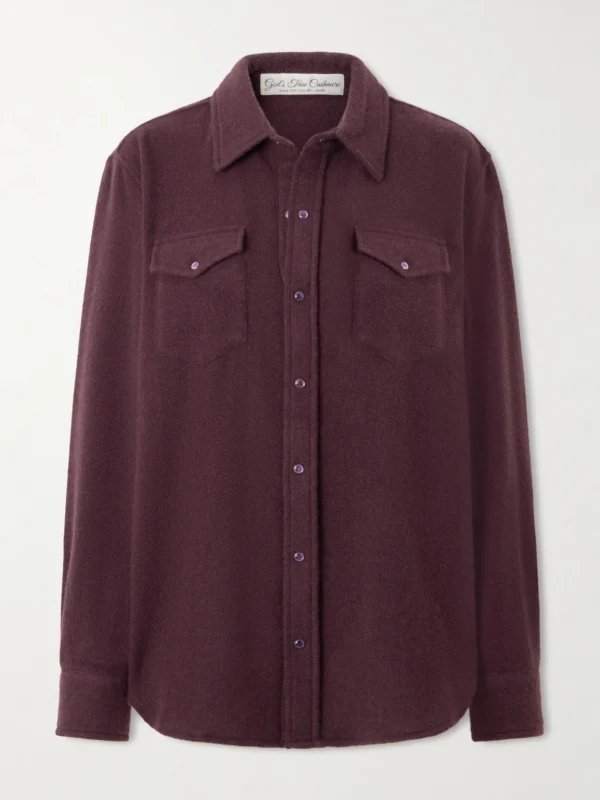God’s True Cashmere Cashmere Shirt