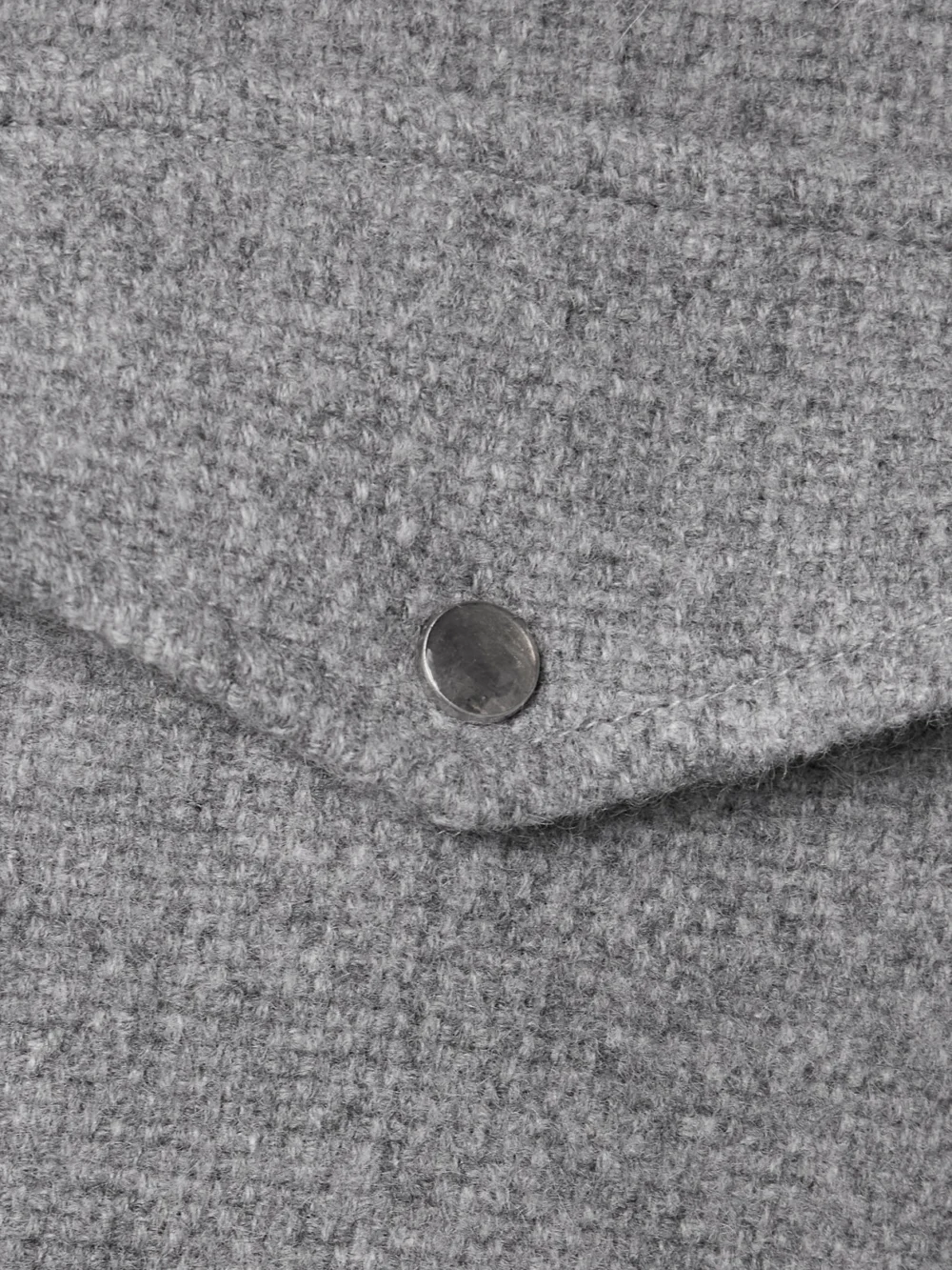 Close-up detail of the God’s True Cashmere Cashmere Shirt