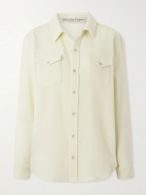 God’s True Cashmere Cashmere Shirt