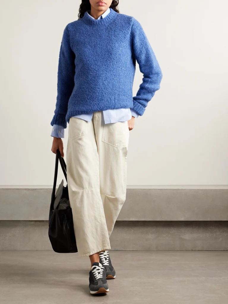 God’s True Cashmere Cloud Cashmere-bouclé Sweater