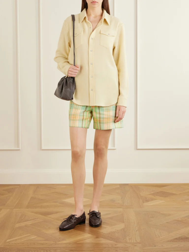 God’s True Cashmere Daffodil Cashmere Shirt