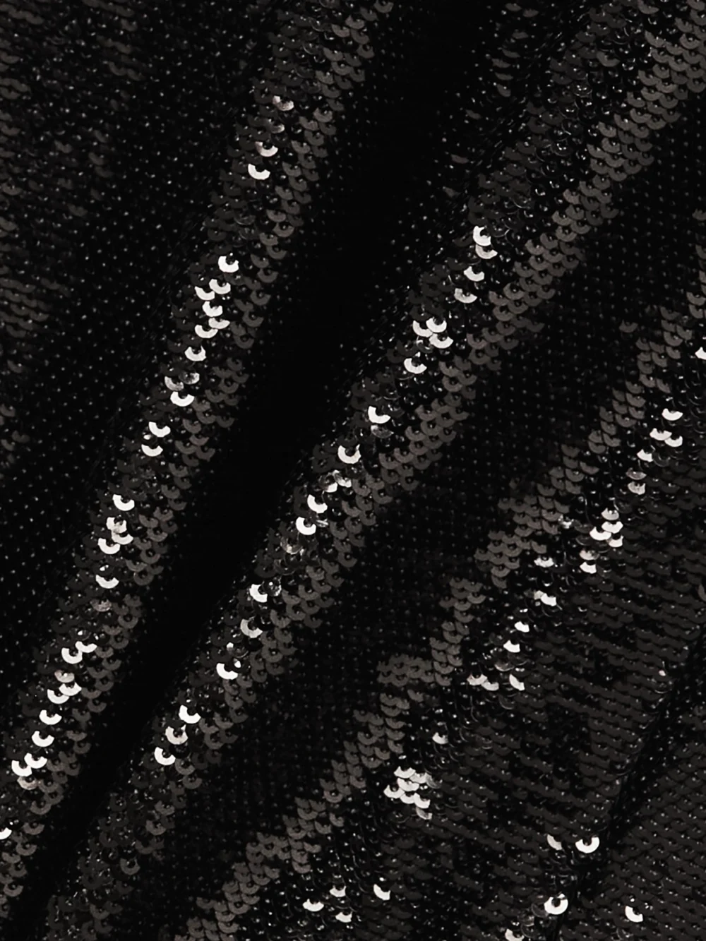 Close-up detail of the Golden Goose Sequined Crepe Blazer