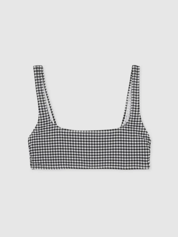 Good American Good American Gingham Bra Bikini Briefs Print