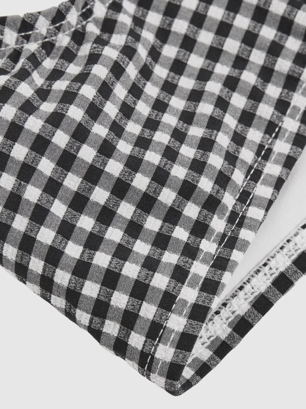Good American Good American Gingham Bra Bikini Briefs Print, view 2