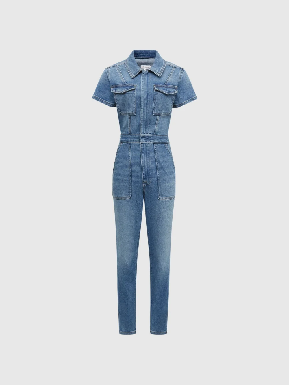 Good American Good American Jumpsuit Cotton Plain, view 2