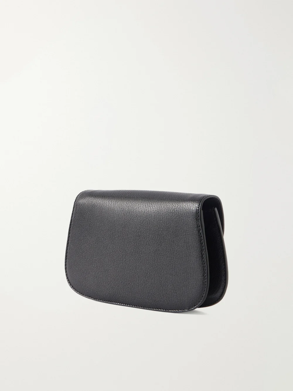 Back view of the Gucci Bamboo 1947 Textured-leather Clutch