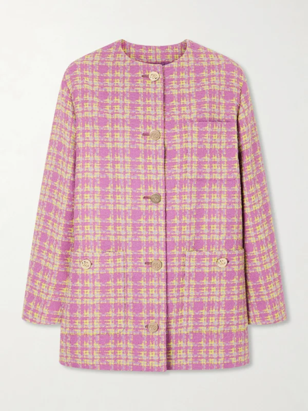 Gucci Cotton-blend Tweed Blazer