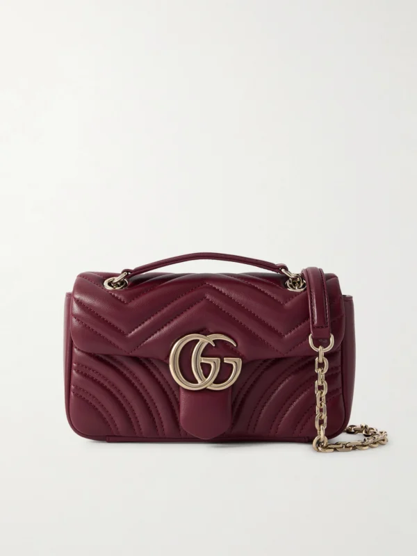 Gucci Gg Marmont 2.0 Quilted Leather Shoulder Bag