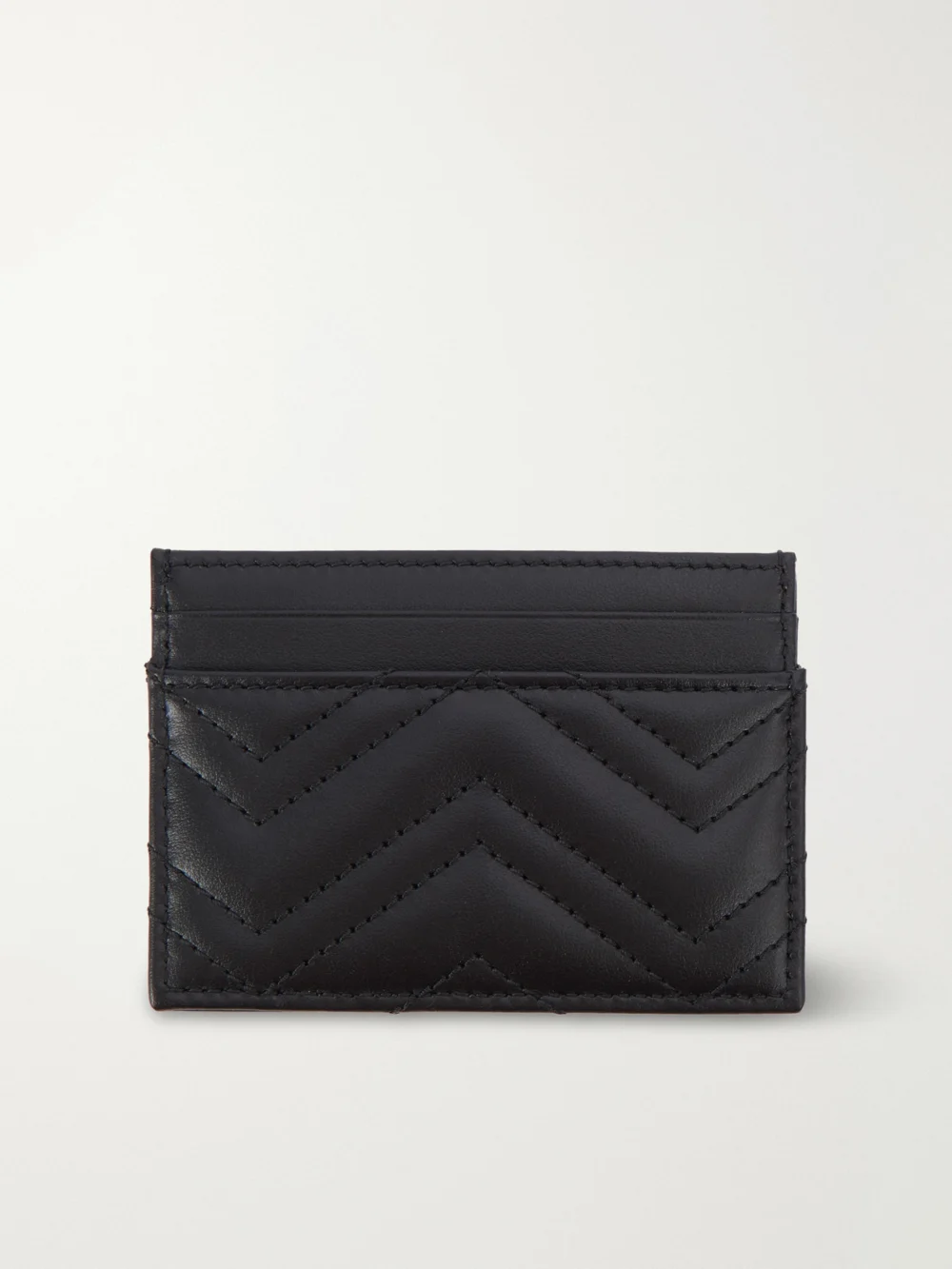 Back view of the Gucci Gg Marmont Quilted Leather Cardholder