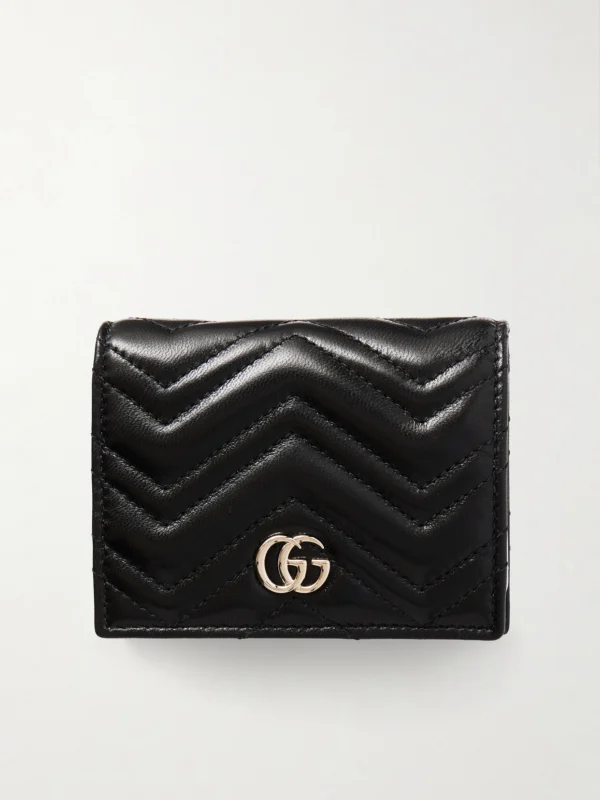 Gucci Gg Marmont Small Quilted Leather Wallet