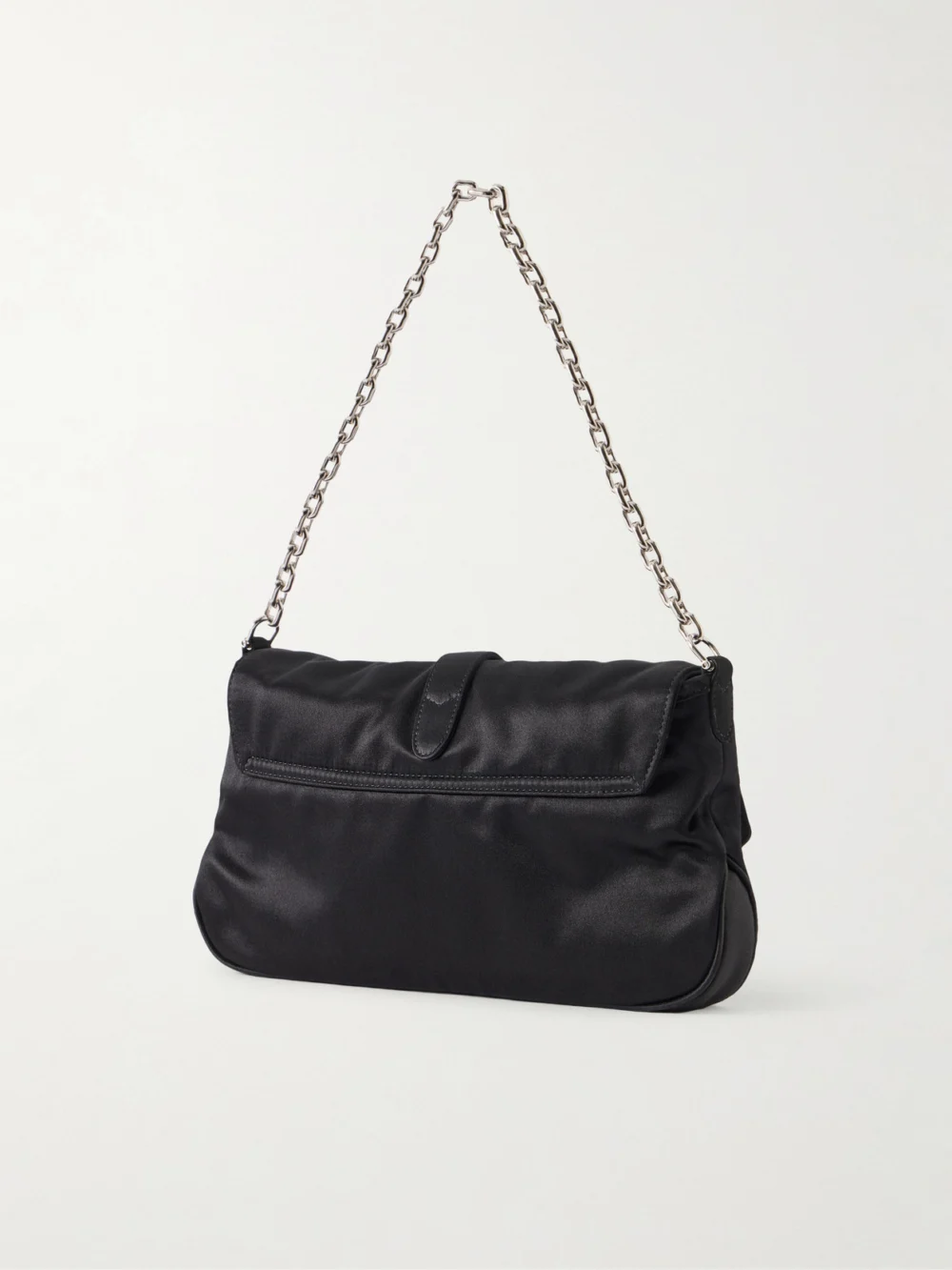 Back view of the Gucci Gucci Aperitivo Satin Shoulder Bag