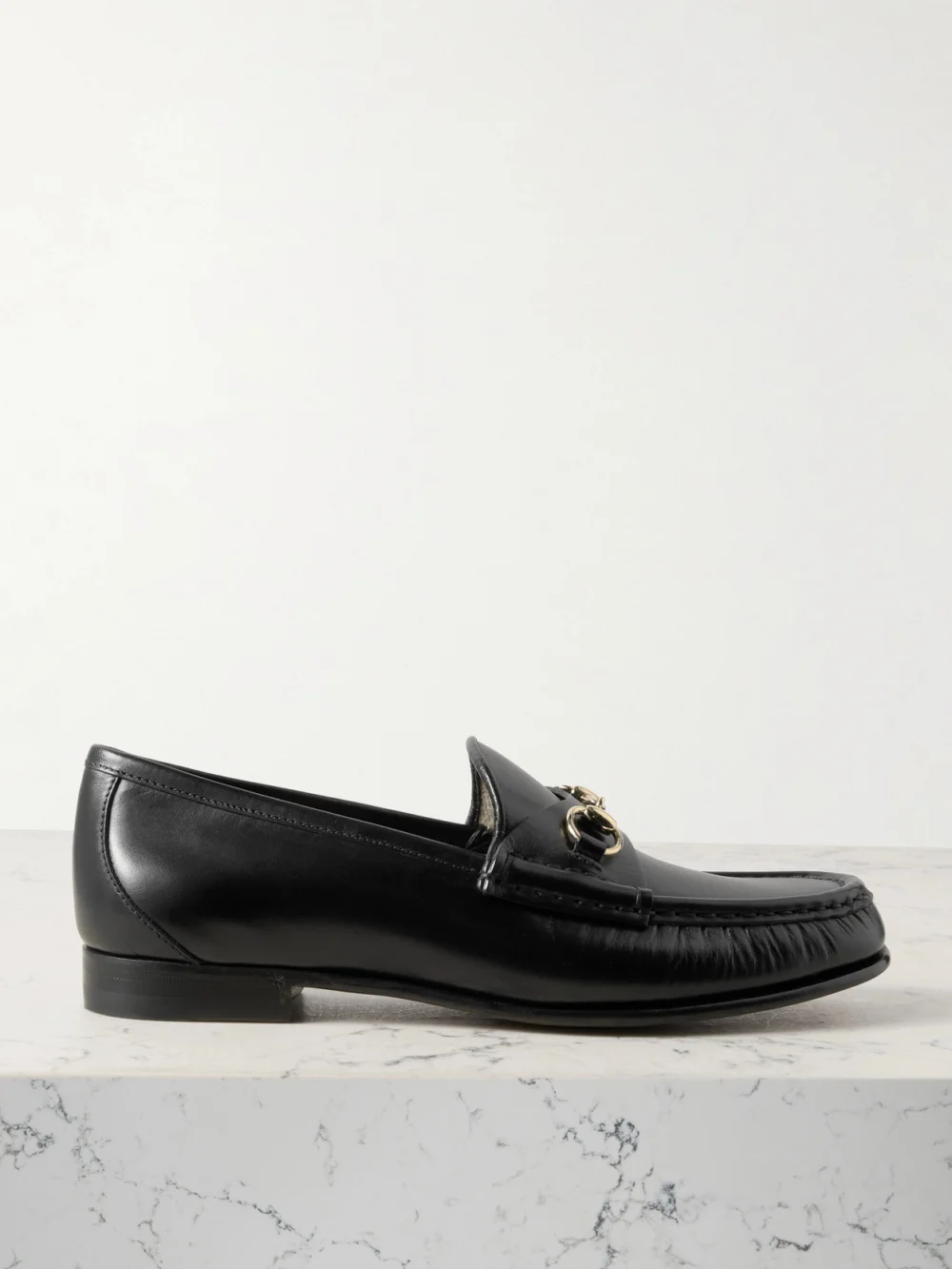 Gucci Horsebit 1953 Leather Loafers in black