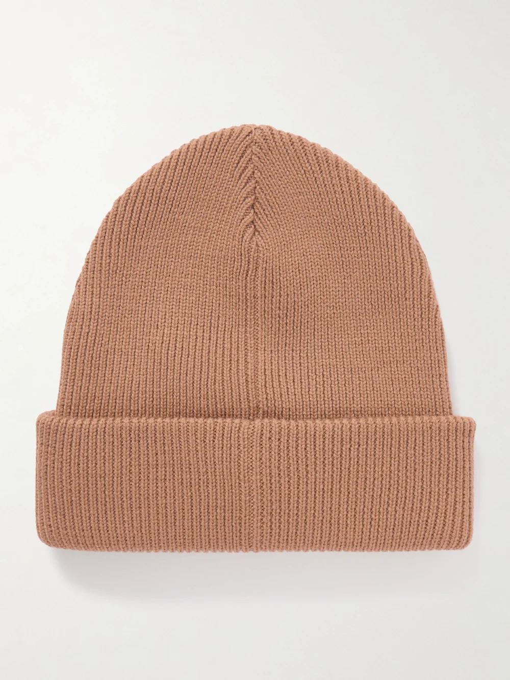 Back view of the Gucci Horsebit-detailed Appliquéd Ribbed Wool Beanie