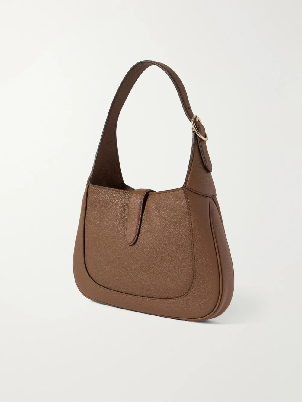 Back view of the Gucci Jackie 1961 Small Textured-leather Shoulder Bag