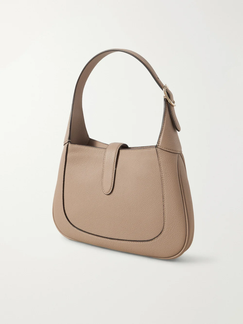 Back view of the Gucci Jackie 1961 Small Textured-leather Shoulder Bag