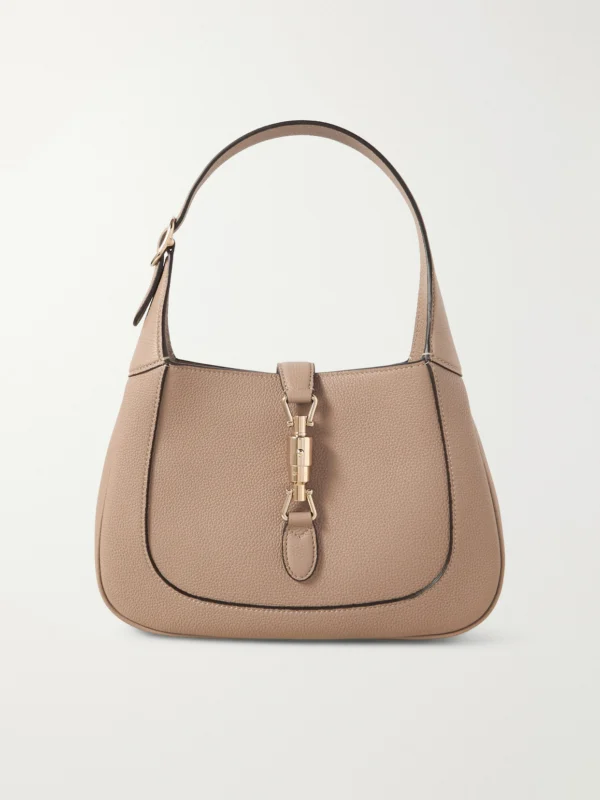 Gucci Jackie 1961 Small Textured-leather Shoulder Bag