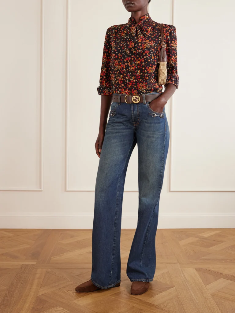 Gucci Jordaan Horsebit-embellished Suede Loafers